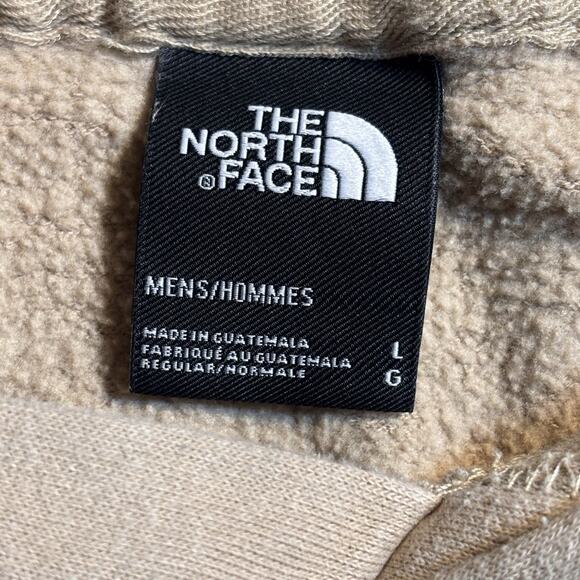 North Face Men's Large Box NSE Pullover Hoodie Never Stop Exploring Tan Beige - Picture 4 of 10
